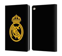 Head Case Designs sous Licence Officielle Real Madrid CF Logo Doré Origine Étui Portefeuille en Cuir Compatible avec Apple iPad Air 2 (2014)