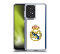 Head Case Designs sous Licence Officielle Real Madrid CF Retour 99/00 Blanc Rétro Coque en Gel [Protection de Qualité Militaire] Compatible avec Galaxy A33 5G (2022)