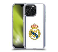 Head Case Designs sous Licence Officielle Real Madrid CF Retour 99/00 Blanc Rétro Coque en Gel [Protection de Qualité Militaire] Compatible avec Apple iPhone 15 Pro Max Et Compatible avec MagSafe