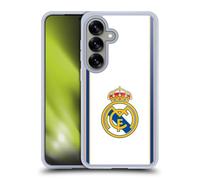 Head Case Designs sous Licence Officielle Real Madrid CF Retour 99/00 Blanc Rétro Coque en Gel [Protection de Qualité Militaire] Compatible avec Samsung Galaxy S25 Et Compatible avec MagSafe
