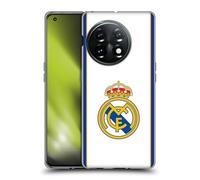 Head Case Designs sous Licence Officielle Real Madrid CF Retour 99/00 Blanc Rétro Coque en Gel [Protection de Qualité Militaire] Compatible avec OnePlus 11 5G