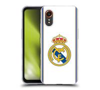Head Case Designs sous Licence Officielle Real Madrid CF Retour 99/00 Blanc Rétro Coque en Gel [Protection de Qualité Militaire] Compatible avec Samsung Galaxy Xcover7 5G