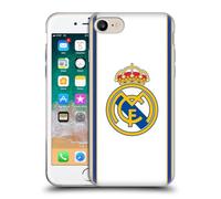 Head Case Designs sous Licence Officielle Real Madrid CF Retour 99/00 Blanc Rétro Coque en Gel [Qualité Militaire] Compatible avec Apple iPhone 7/8 / SE 2020 & 2022 Et Compatible avec MagSafe