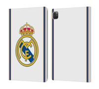 Head Case Designs sous Licence Officielle Real Madrid CF Retour 99/00 Blanc Rétro Étui Portefeuille en Cuir Compatible avec Apple iPad Pro 11 2020/2021 / 2022