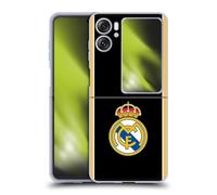 Head Case Designs sous Licence Officielle Real Madrid CF Retour 99/00 Noir Rétro Coque en Gel [Protection de Qualité Militaire] Compatible avec Oppo Find N2 Flip