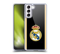Head Case Designs sous Licence Officielle Real Madrid CF Retour 99/00 Noir Rétro Coque en Gel [Protection de Qualité Militaire] Compatible avec Samsung Galaxy S21+ 5G Et Compatible avec MagSafe
