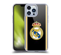 Head Case Designs sous Licence Officielle Real Madrid CF Retour 99/00 Noir Rétro Coque en Gel [Protection de Qualité Militaire] Compatible avec Apple iPhone 13 Pro Max Et Compatible avec MagSafe