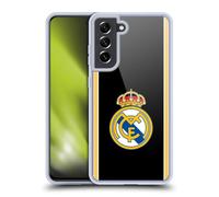 Head Case Designs sous Licence Officielle Real Madrid CF Retour 99/00 Noir Rétro Coque en Gel [Protection de Qualité Militaire] Compatible avec Samsung Galaxy S21 FE 5G Et Compatible avec MagSafe