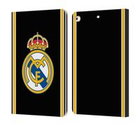 Head Case Designs sous Licence Officielle Real Madrid CF Retour 99/00 Noir Rétro Étui Portefeuille en Cuir Compatible avec Apple iPad 9.7 2017 / iPad 9.7 2018