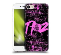 Head Case Designs sous Licence Officielle Real Madrid CF Rose 1902 Urbain Coque Dure pour l'arrière Compatible avec Apple iPhone 7/8 / SE 2020 & 2022