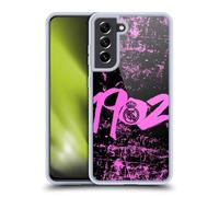 Head Case Designs sous Licence Officielle Real Madrid CF Rose 1902 Urbain Coque en Gel [Protection de Qualité Militaire] Compatible avec Samsung Galaxy S21 FE 5G Et Compatible avec MagSafe