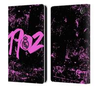Head Case Designs sous Licence Officielle Real Madrid CF Rose 1902 Urbain Étui Portefeuille en Cuir Compatible avec Amazon Fire 7 2022