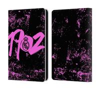 Head Case Designs sous Licence Officielle Real Madrid CF Rose 1902 Urbain Étui Portefeuille en Cuir Compatible avec Amazon Kindle 11th Gen 6in 2022