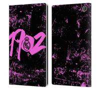 Head Case Designs sous Licence Officielle Real Madrid CF Rose 1902 Urbain Étui Portefeuille en Cuir Compatible avec Amazon Fire Max 11 2023