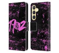 Head Case Designs sous Licence Officielle Real Madrid CF Rose 1902 Urbain Étui Portefeuille en Cuir Compatible avec Samsung Galaxy S24 5G