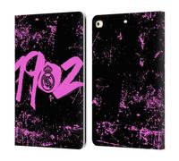 Head Case Designs sous Licence Officielle Real Madrid CF Rose 1902 Urbain Étui Portefeuille en Cuir Compatible avec Apple iPad 9.7 2017 / iPad 9.7 2018