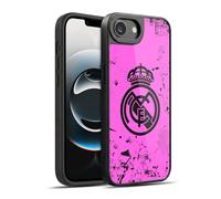 Head Case Designs sous Licence Officielle Real Madrid CF Rose Urbain Coque en Gel renforcée [Protection de Qualité Militaire] Compatible avec Apple iPhone 16e / iPhone 17e