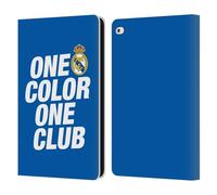 Head Case Designs sous Licence Officielle Real Madrid CF Une Couleur Origine Étui Portefeuille en Cuir Compatible avec Apple iPad Air 2 (2014)