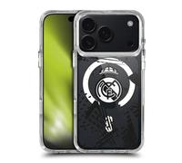 Head Case Designs sous Licence Officielle Real Madrid CF Urbain Icône de Logo Étui Antichoc [Protection de Qualité Militaire] Compatible avec Apple iPhone 17 Pro et Compatible avec MagSafe