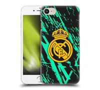 Head Case Designs sous Licence Officielle Real Madrid CF Vert Et Or Urbain Coque Dure pour l'arrière Compatible avec Apple iPhone 7/8 / SE 2020 & 2022