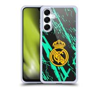 Head Case Designs sous Licence Officielle Real Madrid CF Vert Et Or Urbain Coque en Gel [Protection de Qualité Militaire] Compatible avec Samsung Galaxy A16 5G Et Compatible avec MagSafe