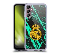 Head Case Designs sous Licence Officielle Real Madrid CF Vert Et Or Urbain Coque en Gel [Protection de Qualité Militaire] Compatible avec Samsung Galaxy A14 5G