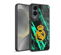 Head Case Designs sous Licence Officielle Real Madrid CF Vert Et Or Urbain Coque en Gel renforcée [Protection de Qualité Militaire] Compatible avec Samsung Galaxy S25 Edge