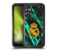 Head Case Designs sous Licence Officielle Real Madrid CF Vert Et Or Urbain Étui Antichoc Ultra-Blindé Compatible avec Samsung Galaxy A14 5G