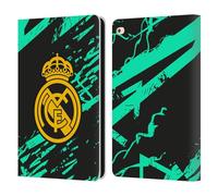 Head Case Designs sous Licence Officielle Real Madrid CF Vert Et Or Urbain Étui Portefeuille en Cuir Compatible avec Apple iPad Air 2 (2014)