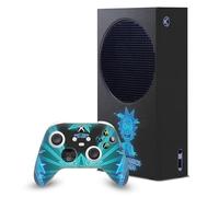 Head Case Designs Sous Licence Officielle Rick And Morty Don't Touch My Stuff Graphiques Enveloppement De Console De Jeu Et Skins Pour Manette compatible avec Xbox Series S Console & Controller Bundle