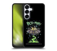 Head Case Designs sous Licence Officielle Rick and Morty Le Space Cruiser Graphiques des Saisons 1 Et 2 Coque en Gel renforcée [Protection de Qualité Militaire] Compatible avec Samsung Galaxy S25+