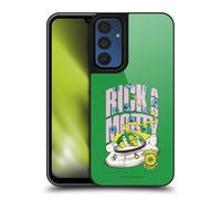 Head Case Designs sous Licence Officielle Rick and Morty Le Space Cruiser Graphismes Duo Coque en Gel renforcée [Protection de Qualité Militaire] Compatible avec Samsung Galaxy A15