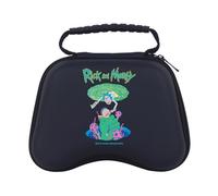 Head Case Designs Sous Licence Officielle Rick And Morty Logo Graphiques Étui De Transport Rigide De Voyage compatible avec PS5 DualSense & Xbox Controller