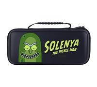 Head Case Designs Sous Licence Officielle Rick And Morty Rick Au Cornichon Graphiques Étui De Transport Rigide De Voyage compatible avec Asus ROG Ally