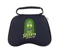 Head Case Designs Sous Licence Officielle Rick And Morty Rick Au Cornichon Graphiques Étui De Transport Rigide De Voyage compatible avec PS5 DualSense & Xbox Controller