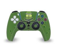 Head Case Designs sous Licence Officielle Rick and Morty Rick Au Cornichon Graphiques Vinyle Plaque Frontale Autocollant De Jeu Peau Compatible avec Sony PlayStation 5 PS5 DualSense Controller