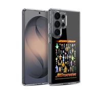Head Case Designs sous Licence Officielle Rick and Morty Train De L'histoire Graphiques De La Saison 4 Coque en Gel [Protection de Qualité Militaire] Compatible avec Samsung Galaxy S26 Ultra
