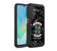 Head Case Designs sous Licence Officielle Riverdale Black and White Marble Logo South Side Serpents Étui Antichoc Ultra-Blindé Compatible avec Samsung Galaxy A16 5G