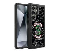 Head Case Designs sous Licence Officielle Riverdale Black and White Marble Logo South Side Serpents Étui Antichoc Ultra-Blindé Compatible avec Samsung Galaxy S24 Ultra 5G