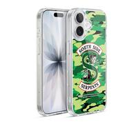 Head Case Designs sous Licence Officielle Riverdale Logo de Camouflage South Side Serpents Coque en Gel [Protection de Qualité Militaire] Compatible avec Apple iPhone 17 Et avec MagSafe