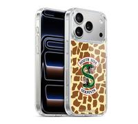 Head Case Designs sous Licence Officielle Riverdale Logo de Girafe South Side Serpents Coque en Gel [Protection de Qualité Militaire] Compatible avec Apple iPhone 17 Pro Et avec MagSafe