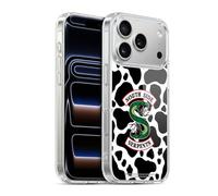 Head Case Designs sous Licence Officielle Riverdale Logo de Vache South Side Serpents Coque en Gel [Protection de Qualité Militaire] Compatible avec Apple iPhone 17 Pro Et avec MagSafe