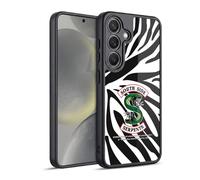 Head Case Designs sous Licence Officielle Riverdale Logo de zèbre South Side Serpents Coque en Gel renforcée [Protection de Qualité Militaire] Compatible avec Samsung Galaxy S24 5G