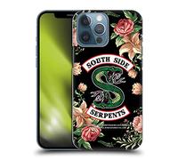 Head Case Designs sous Licence Officielle Riverdale Logo imprimé Floral South Side Serpents Coque Dure pour l'arrière Compatible avec Apple iPhone 13 Pro Max