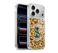 Head Case Designs sous Licence Officielle Riverdale Logo léopard South Side Serpents Coque en Gel [Protection de Qualité Militaire] Compatible avec Apple iPhone 17 Pro Et avec MagSafe