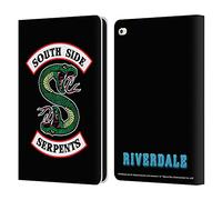 Head Case Designs sous Licence Officielle Riverdale South Side Serpents Art Graphique Étui Portefeuille en Cuir Compatible avec Apple iPad Air 2 (2014)