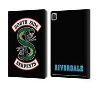 Head Case Designs sous Licence Officielle Riverdale South Side Serpents Art Graphique Étui Portefeuille en Cuir Compatible avec Apple iPad Pro 12.9 2020/2021/2022