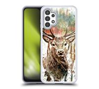 Head Case Designs sous Licence Officielle Riza Peker Cerf Animaux Coque en Gel Doux Compatible avec Samsung Galaxy A13 (2022)