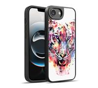 Head Case Designs sous Licence Officielle Riza Peker Oeil du Tigre Animaux Coque en Gel renforcée [Protection de Qualité Militaire] Compatible avec Apple iPhone 16e / iPhone 17e