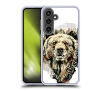 Head Case Designs sous Licence Officielle Riza Peker Ours Animaux Coque en Gel [Protection de Qualité Militaire] Compatible avec Samsung Galaxy S24 FE Et Compatible avec MagSafe